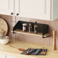 Настенная полка Hanah Home Long Arm Black фото №3 — интернет-магазин Desire.md