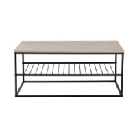 Măsuţă cafea Hanah Home Asude Black Travertine imaginea #4 — magazin online Desire.md