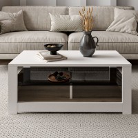 Măsuţă cafea Hanah Home Aydos White Oak imaginea #2 — magazin online Desire.md