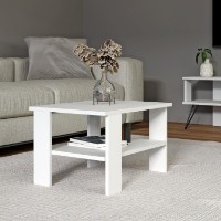 Măsuţă cafea Hanah Home Duama White imaginea #2 — magazin online Desire.md