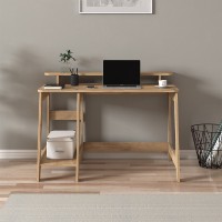 Masa de birou Hanah Home Country Oak imaginea #3 — magazin online Desire.md