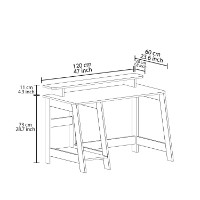 Masa de birou Hanah Home Country Oak imaginea #6 — magazin online Desire.md