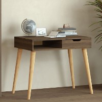 Письменный стол Hanah Home Offer Antique Walnut Wooden