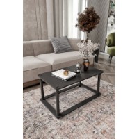 Măsuţă cafea Hanah Home Hole Rect Black