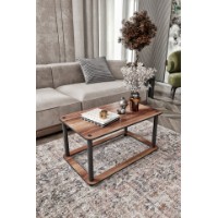 Măsuţă cafea Hanah Home Hole Rect Walnut imaginea #1 — magazin online Desire.md