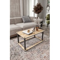 Măsuţă cafea Hanah Home Hole Rect Oak imaginea #2 — magazin online Desire.md