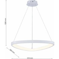 Lustră Flitz Leuchten Nova FL6592-D51P imaginea #3 — magazin online Desire.md