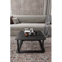 Măsuţă cafea Hanah Home Hole Square Black imaginea #1 — magazin online Desire.md