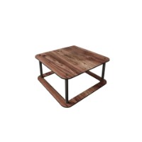 Măsuţă cafea Hanah Home Hole Square Walnut imaginea #3 — magazin online Desire.md