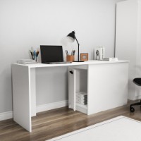 Письменный стол Hanah Home Akser White фото №3 — интернет-магазин Desire.md