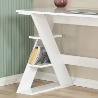 Masa de birou Hanah Home Lungo White imaginea #7 — magazin online Desire.md