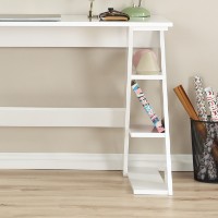 Masa de birou Hanah Home Lungo White imaginea #10 — magazin online Desire.md