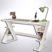 Masa de birou Hanah Home Lungo White imaginea #12 — magazin online Desire.md