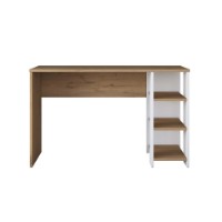 Masa de birou Rani HA108 Walnut White imaginea #6 — magazin online Desire.md