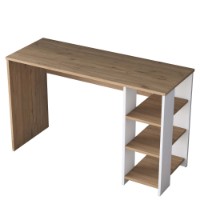Masa de birou Rani HA125 Walnut White imaginea #7 — magazin online Desire.md