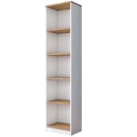 Masa de birou Rani HA125 Walnut White imaginea #9 — magazin online Desire.md