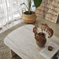 Măsuţă cafea Hanah Home Theseus Travertine imaginea #6 — magazin online Desire.md