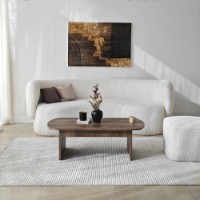 Măsuţă cafea Hanah Home Theseus Walnut imaginea #2 — magazin online Desire.md