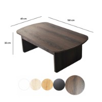 Măsuţă cafea Hanah Home Theseus Walnut imaginea #10 — magazin online Desire.md