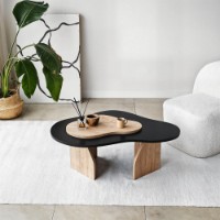 Журнальный столик Hanah Home Melted Black Sapphire Oak фото №4 — интернет-магазин Desire.md