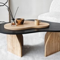 Журнальный столик Hanah Home Melted Black Sapphire Oak фото №5 — интернет-магазин Desire.md