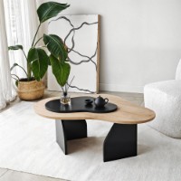Журнальный столик Hanah Home Melted Sapphire Oak Black фото №5 — интернет-магазин Desire.md