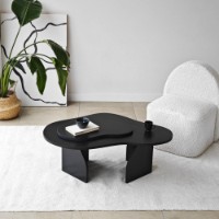 Журнальный столик Hanah Home Melted Black фото №3 — интернет-магазин Desire.md