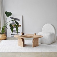 Журнальный столик Hanah Home Melted Sapphire Oak фото №2 — интернет-магазин Desire.md