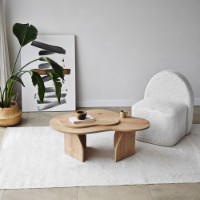 Журнальный столик Hanah Home Melted Sapphire Oak фото №3 — интернет-магазин Desire.md