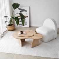 Журнальный столик Hanah Home Melted Sapphire Oak фото №4 — интернет-магазин Desire.md