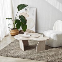 Журнальный столик Hanah Home Melted Travertine фото №3 — интернет-магазин Desire.md