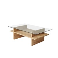 Журнальный столик Hanah Home Saga Rectangle Sapphire Transparent фото №9 — интернет-магазин Desire.md