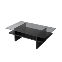 Журнальный столик Hanah Home Saga Rectangle Black Fume фото №9 — интернет-магазин Desire.md