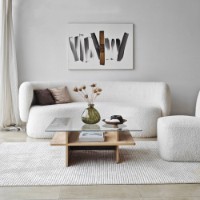 Журнальный столик Hanah Home Saga Square Sapphire Transparent фото №2 — интернет-магазин Desire.md