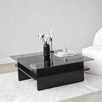 Журнальный столик Hanah Home Saga Square Black Fume фото №6 — интернет-магазин Desire.md