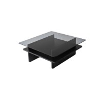 Журнальный столик Hanah Home Saga Square Black Fume фото №9 — интернет-магазин Desire.md