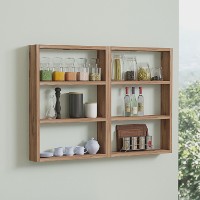 Raft de perete Hanah Home Hexa Atlantic Pine