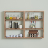 Raft de perete Hanah Home Hexa Atlantic Pine imaginea #2 — magazin online Desire.md