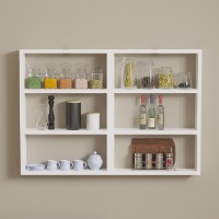 Настенная полка Hanah Home Hexa White фото №2 — интернет-магазин Desire.md