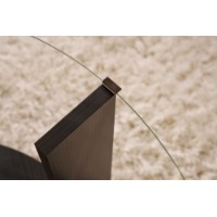 Măsuţă cafea Hanah Home Clara Wood Black Transparent imaginea #4 — magazin online Desire.md