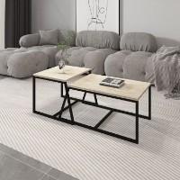 Журнальный столик Hanah Home Minimal Travertine фото №4 — интернет-магазин Desire.md