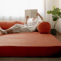 Бескаркасный диван Atelier Del Sofa Nook Pomegranate Flower фото №4 — интернет-магазин Desire.md