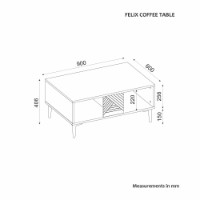 Măsuţă cafea Hanah Home Felix Anthracite imaginea #7 — magazin online Desire.md