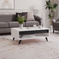 Măsuţă cafea Hanah Home Century White imaginea #1 — magazin online Desire.md