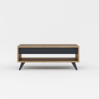 Măsuţă cafea Hanah Home Century Sapphire Oak imaginea #6 — magazin online Desire.md