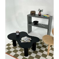 Măsuţă cafea Hanah Home Bloom Black