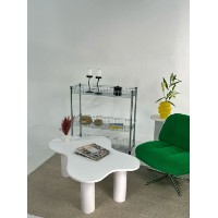 Măsuţă cafea Hanah Home Bloom White imaginea #3 — magazin online Desire.md