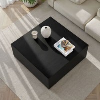 Журнальный столик Hanah Home Prizma Wood Black фото №2 — интернет-магазин Desire.md