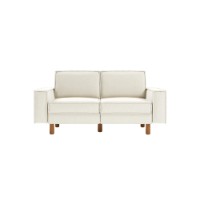 Canapea Atelier Del Sofa Sparrow 2 Milk Froth Walnut imaginea #2 — magazin online Desire.md