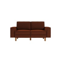 Canapea Atelier Del Sofa Sparrow 2 Tile Red Walnut imaginea #2 — magazin online Desire.md